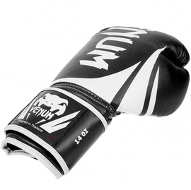 Боксерські рукавиці Venum Challenger 2.0 Boxing Gloves Black White, Фото № 6