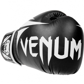Боксерські рукавиці Venum Challenger 2.0 Boxing Gloves Black White, Фото № 7