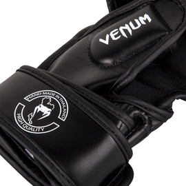 Рукавиці Venum Impact Sparring MMA Gloves Black White, Фото № 5