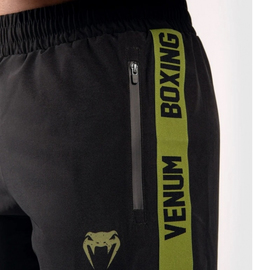 Спортивні шорти Venum Boxing Lab - Black Green, Фото № 3