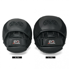 Лапи Rival RPM11 Evolution Punch Mitts Black Black, Фото № 5
