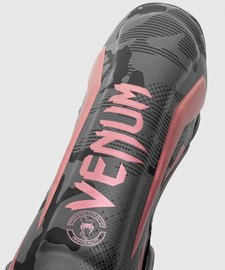 Захист гомілкостопу Venum Elite Standup Shinguards Black Pink Gold, Фото № 4