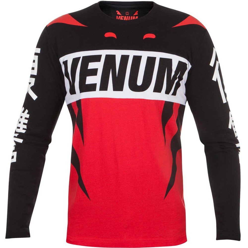 Лонгслів Venum Revenge T-Shirt Red Black