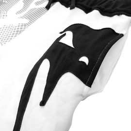 Шорти Venum Assault Cotton Shorts White Black, Фото № 6