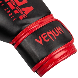 Боксерские перчатки для детей Venum Signature Kids Boxing Gloves Noir Rouge, Фото № 2