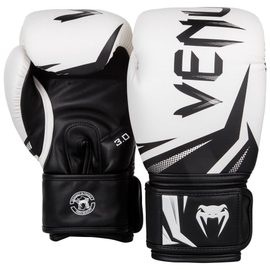 Боксерські рукавиці Venum Challenger 3.0 Boxing Gloves White Black, Фото № 2