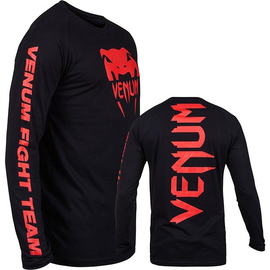 Реглан Venum Pro Team 2.0 Long Sleeve T-Shirt Red Devil