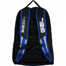 Спортивний рюкзак TITLE GEL Journey Back Pack Black Blue, Фото № 2
