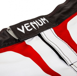 Бійцівські шорти Venum Sharp Fightshorts Black Ice Red, Фото № 6