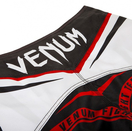 Бійцівські шорти Venum Sharp Fightshorts Black Ice Red, Фото № 7