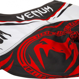 Бійцівські шорти Venum Sharp Fightshorts Black Ice Red, Фото № 5