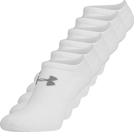 Носки Under Armour Charged Cotton 2.0 Noshow 6 Pack White