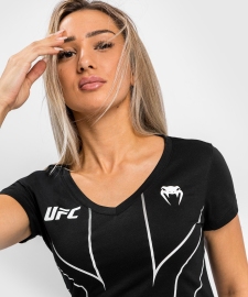 Жіноча футболка Venum UFC Fight Night 2.0 Womens T-shirt Black, Фото № 4