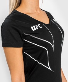 Жіноча футболка Venum UFC Fight Night 2.0 Womens T-shirt Black, Фото № 5