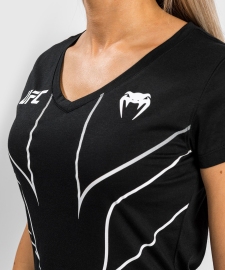 Жіноча футболка Venum UFC Fight Night 2.0 Womens T-shirt Black, Фото № 6