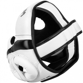 Шолом Venum Elite Headgear White Black, Фото № 3