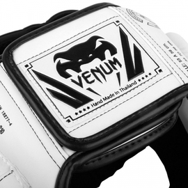 Шолом Venum Elite Headgear White Black, Фото № 6