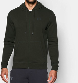 Худі Under Armour Rival Fitted Fullzip Artillery Green