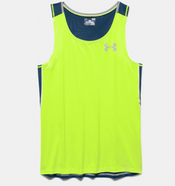 Майка Under Armour Mens CoolSwitch Run Fuel Green, Фото № 4