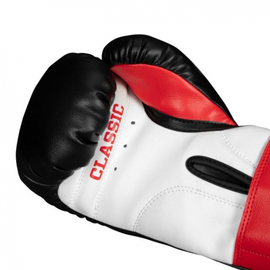 Боксерські рукавиці для дітей Title Classic Kid & Youth Boxing Gloves 2.0 Black White Red, Фото № 3