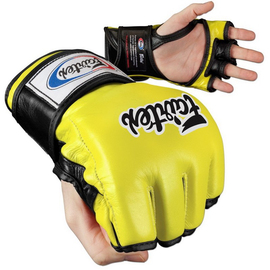 Рукавиці MMA Fairtex Ultimate Combat MMA Gloves Yellow