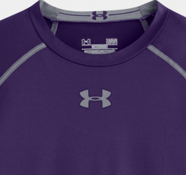 Компресійна футболка Under Armour HeatGear Sonic Compression Long Sleeve Purple, Фото № 4