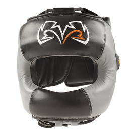 Боксерський шолом Rival RHGFS1 Face Saver Training Headgear Black/Grey