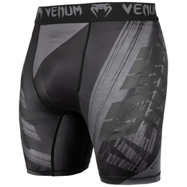 Компрессионные шорты Venum AMRAP Compression Shorts Black Grey, Фото № 2