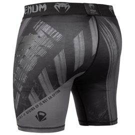 Компрессионные шорты Venum AMRAP Compression Shorts Black Grey, Фото № 3