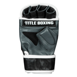 Рукавиці для MMA Title Invade Wristwrap Heavy Bag Gloves 2.0 Black White, Фото № 4
