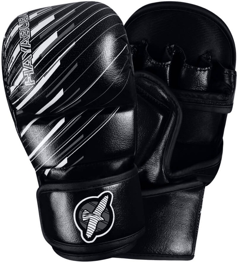 Гибридные перчатки для MMA Hayabusa Ikusa 7oz Hybrid Gloves - Black