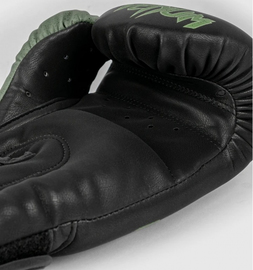 Боксерские перчатки Venum Boxing Lab - Black Green, Фото № 5