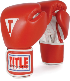 Боксерські рукавиці Title Classic Pro Style Training Gloves Red