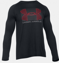 Лонгслів Under Armour Tech™ Rise Up Long Sleeve T-Shirt Black, Фото № 4