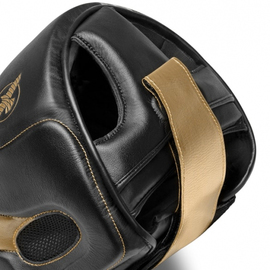 Шолом Hayabusa T3 MMA Headgear Black Gold, Фото № 4
