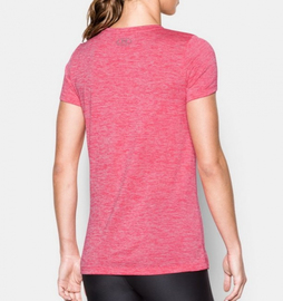 Женская футболка Under Armour Womens UA Tech T-shirt Pink, Фото № 3