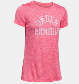 Женская футболка Under Armour Womens UA Tech T-shirt Pink, Фото № 4