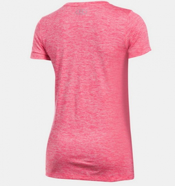 Женская футболка Under Armour Womens UA Tech T-shirt Pink, Фото № 5