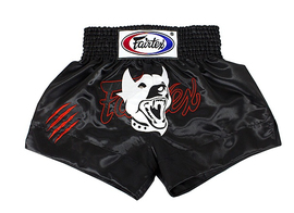 Шорти для тайського боксу Fairtex Shorts Crazy Dog Muay Thai Shorts