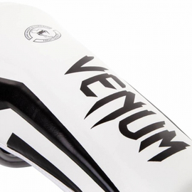 Захист гомілки Venum Elite Standup Shinguards White Black, Фото № 2