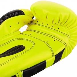Боксерські рукавиці для дітей Venum Elite Boxing Gloves Kids Neo Yellow, Фото № 4