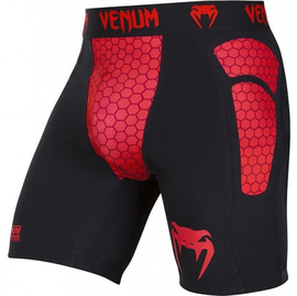 Компресійні шорти Venum Absolute Compression Shorts Red Devil, Фото № 2