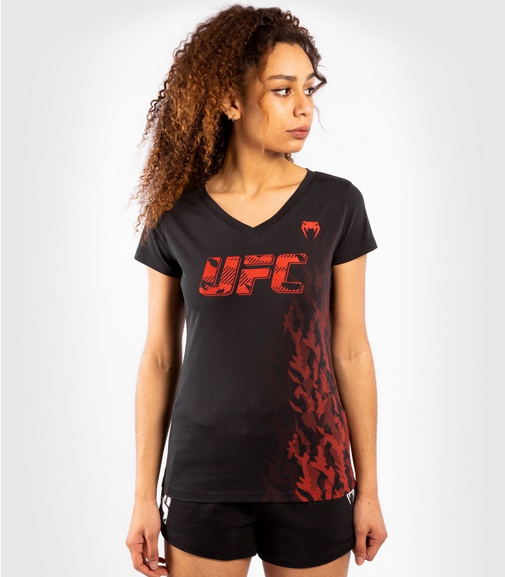 Жіноча футболка Venum Official UFC Fight Week Black