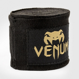Боксерські бинти  Venum Kontact Boxing Handwraps 2.5m Black Gold, Фото № 3