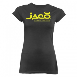 Женская футболка Jaco HT Crew Black-SugaFly Yellow, Фото № 2
