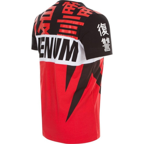 Футболка Venum Revenge T-Shirt Red Black фото