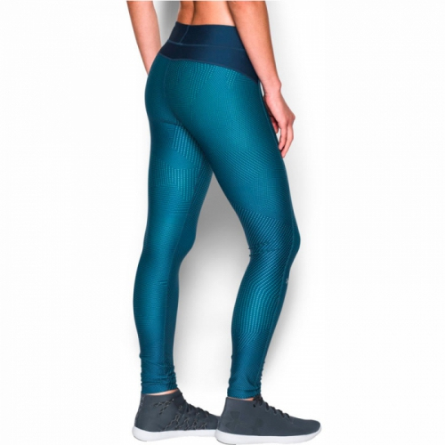 Женские компрессионные леггинсы Under Armour HeatGear Armour Printed Legging Blue купить