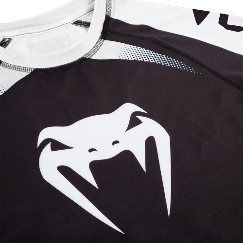 Venum No Gi IBJJF Approved Rash Guard Black White in Ukraine
