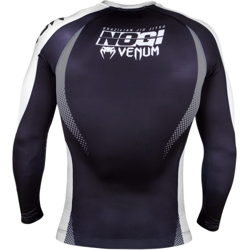 Venum No Gi IBJJF Approved Rash Guard Black White price