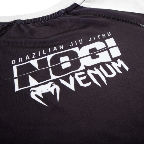 Venum No Gi IBJJF Approved Rash Guard Black White cost